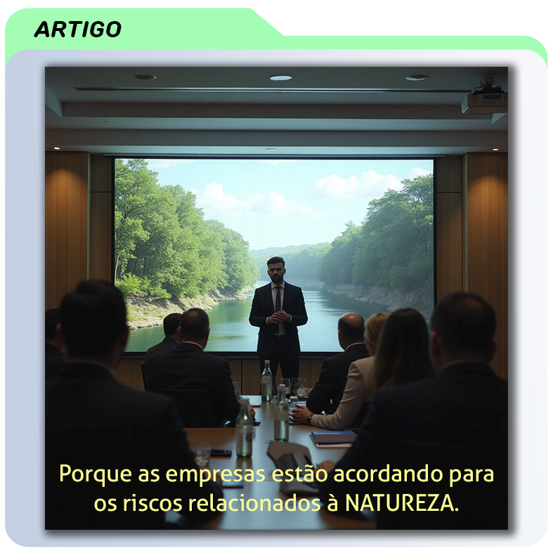 Por Que Empresas Estão Acordando para os Riscos Relacionados à Natureza